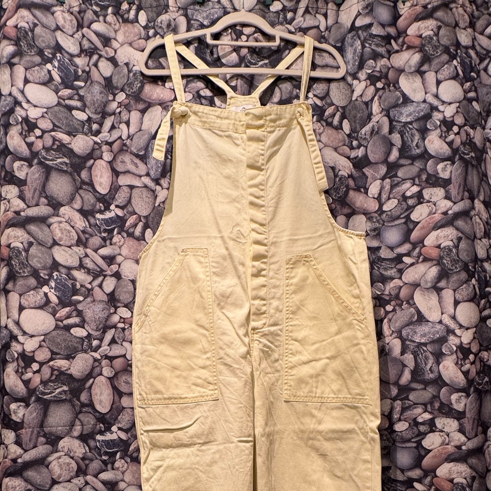 Jordache Yellow Denim Overalls